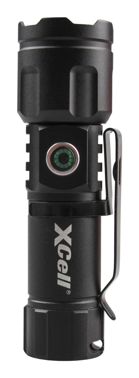 Pikkukuva 1 / 5: XCell LUNALUX Mini Musta Käsikokoinen taskulamppu LED