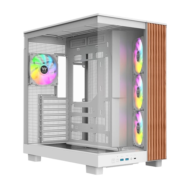 Miniatyrbild 2 av 6: Thermaltake View 380 XL WS ARGB Snow Midi Tower Vit