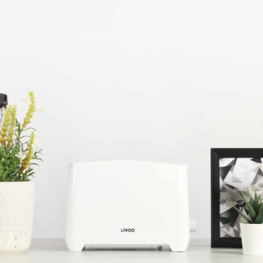 Livoo DOD162W brödrostar 2 skivor 750 W Vit
