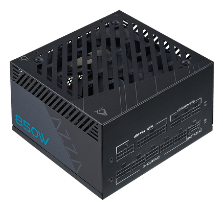 Miniatyrbild 2 av 4: Azza PSAZ-850G strömförsörjningsenheter 850 W 20+4 pin ATX ATX Svart