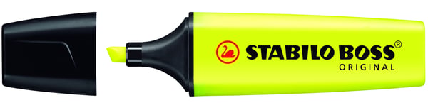 STABILO BOSS ORIGINAL märkpennor 1 styck Mejselspets Gul STABILO BOSS ORIGINAL märkpennor 1 styck Mejselspets Gul