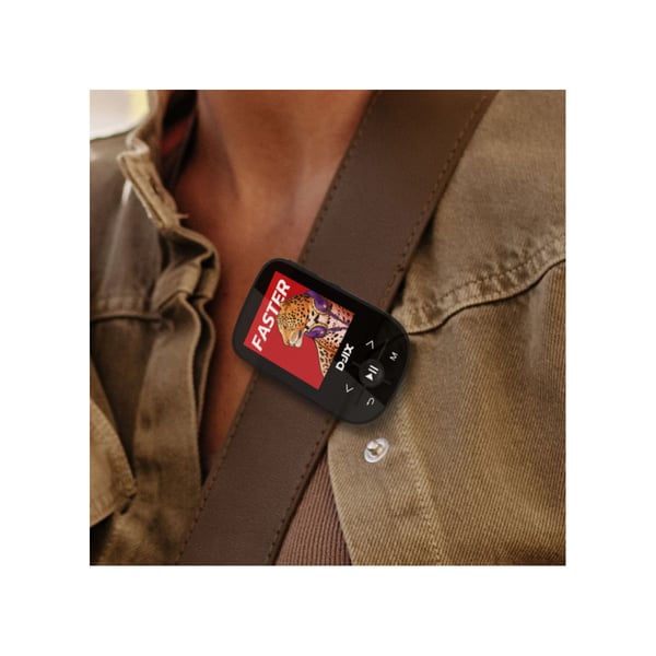 D-Jix C100 MP3/MP4-spelare MP3-spelare 8 GB Svart