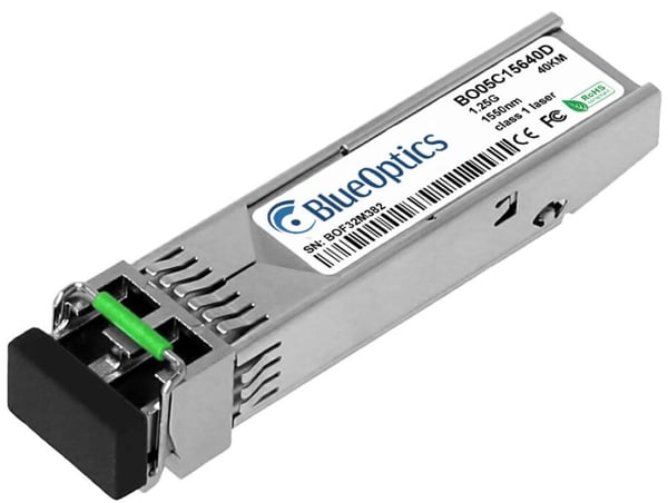 Miniatyrbillede 2 af 7: BlueOptics BO05C15640D-BO modul til netværksmodtager Fiberoptisk 1250 Mbit/s SFP
