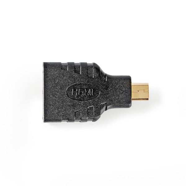 Nedis CVGB34907BK kabel kønsskifter HDMI Micro HDMI Sort