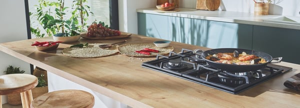 Fagor 3CFI-3GLSPA Sort Indbygget 59 cm Gaskomfur 3 zone(s)