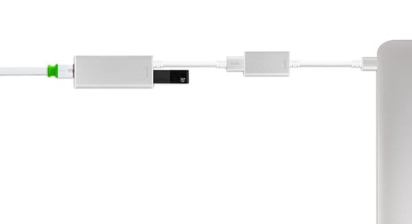 Miniatyrbillede 3 af 5: Moshi 99MO084200 USB-kabel USB 3.2 Gen 2 (3.1 Gen 2) 0,132 m USB C USB A 5 Gbit/sek. Sølv