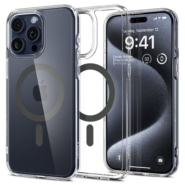 Pikkukuva 1 / 9: Spigen ACS06716 matkapuhelimen suojakotelo 15,5 cm (6.1") Suojus Grafiitti