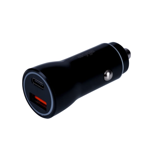 Miniatyrbillede 1 af 5: Akyga AK-CH-16 oplader til mobil enhed Hovedtelefoner, Mobiltelefon, Bærbar højttaler, Strømbank, Smartphone, SmartWatch, Tablet, Telefon, Universel Hvid Cigartænder Hurtig opladning Automatisk