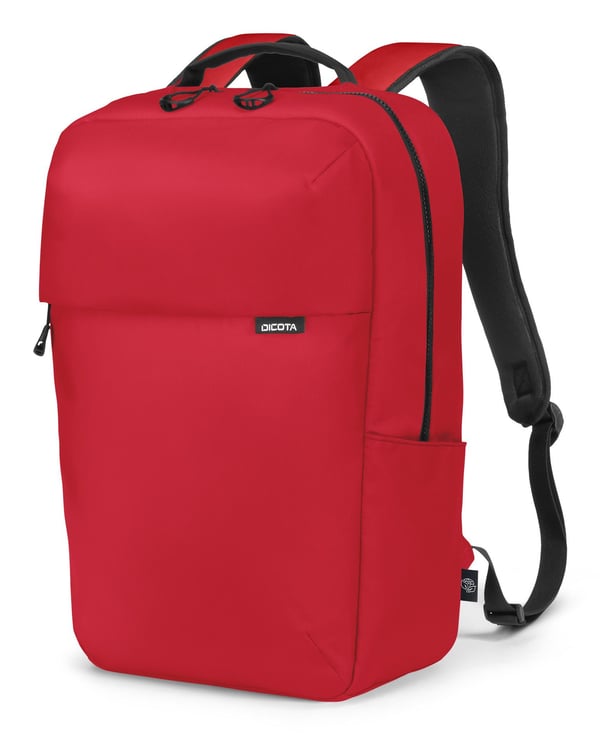 DICOTA D32121-RPET reppu Arkireppu Punainen Polyesteri, Kierrätetty polyeteenitereftalaatti (rPET)