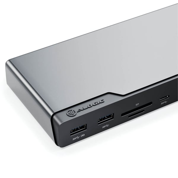 ALOGIC DV4 Langallinen USB 3.2 Gen 1 (3.1 Gen 1) Type-C Harmaa