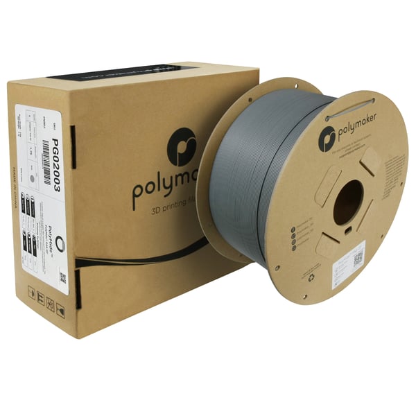 Miniatyrbillede 2 af 6: Polymaker PG02003 3D print materiale Polyamide (PA-6) Grå 2 kg