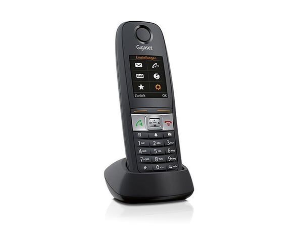Gigaset E630HX Analog/DECT-telefon Nummervisning Grå