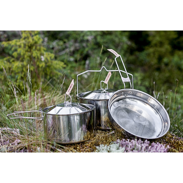 Primus CampFire Grytset Rostfritt stål