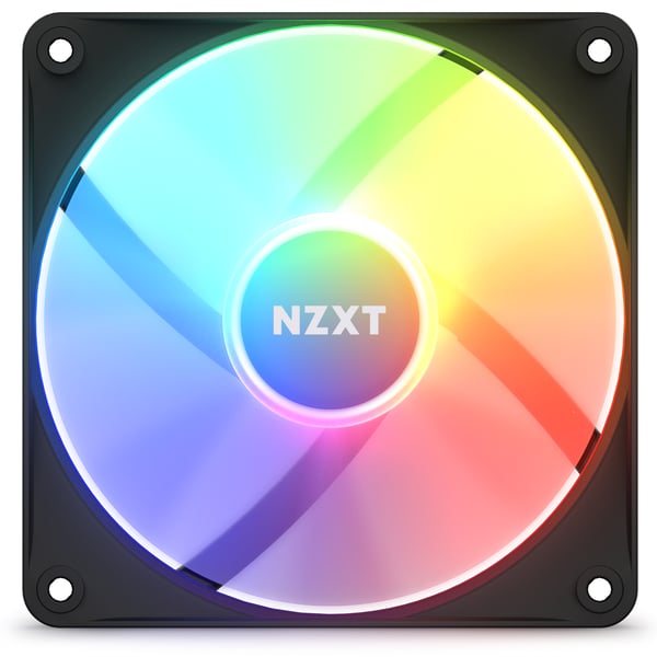 NZXT F120 RGB Core Datorväska Fan 12 cm Svart 1 styck