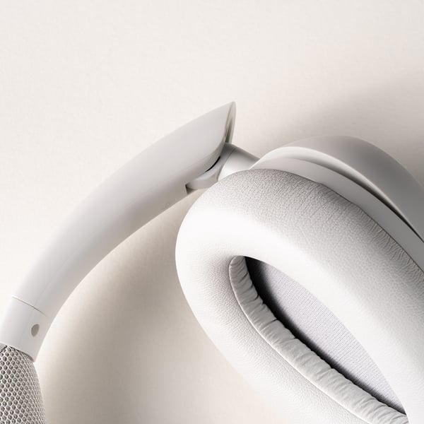 JLab Lux ANC Headset Trådløs Musik Bluetooth Hvid