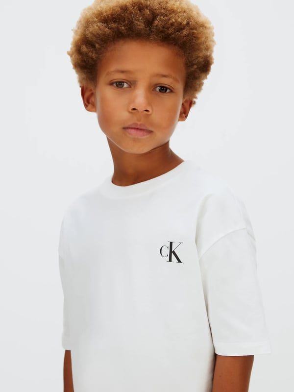 Pikkukuva 2 / 5: Calvin Klein LVCKSJA05BYAF T-paita Pyöreä pääntie Lyhyt hiha Puuvilla