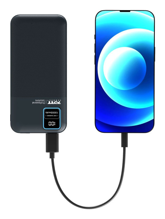 Miniatyrbillede 8 af 8: Port Designs 907001 powerbank Lithium polymer (LiPo) 10000 mAh Sort