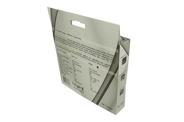 Gelid Solutions Silent 14 PWM Computerkabinet Ventilator 14 cm Sort, Hvid