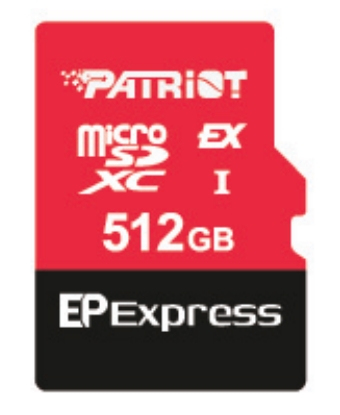 Patriot Memory EP Express 512 GB MicroSD UHS-I Klass 10