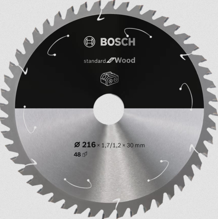 Bosch 2 608 837 723 rundsavklinge 21,6 cm 1 stk