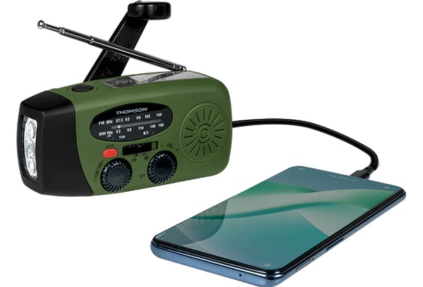 Miniatyrbillede 10 af 10: Thomson RT260 radio Bærbar Analog Grøn