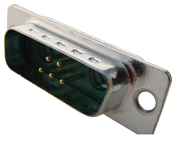 Harting 09 69 211 5072 kabelsamler D-Sub 2 Grøn, Metallic
