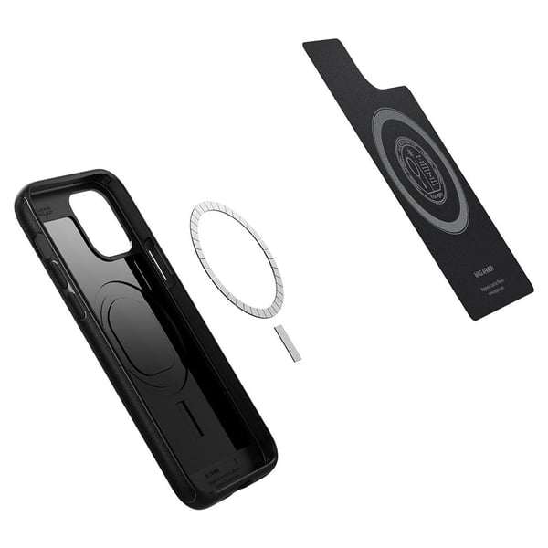 Spigen Mag Armor mobiltelefon etui 15,5 cm (6.1") Cover Sort