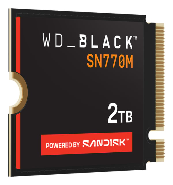 Western Digital Black WD_BLACK SN770M NVMe 2 TB M.2 PCI Express 4.0 TLC 3D NAND