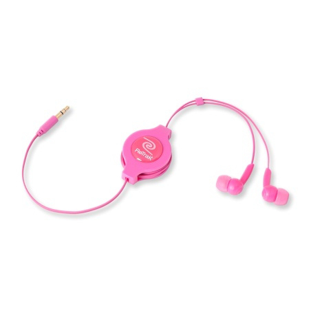 ReTrak EUAUDIOPNK hörlur och headset Hörlurar Kabel I öra Musik Rosa