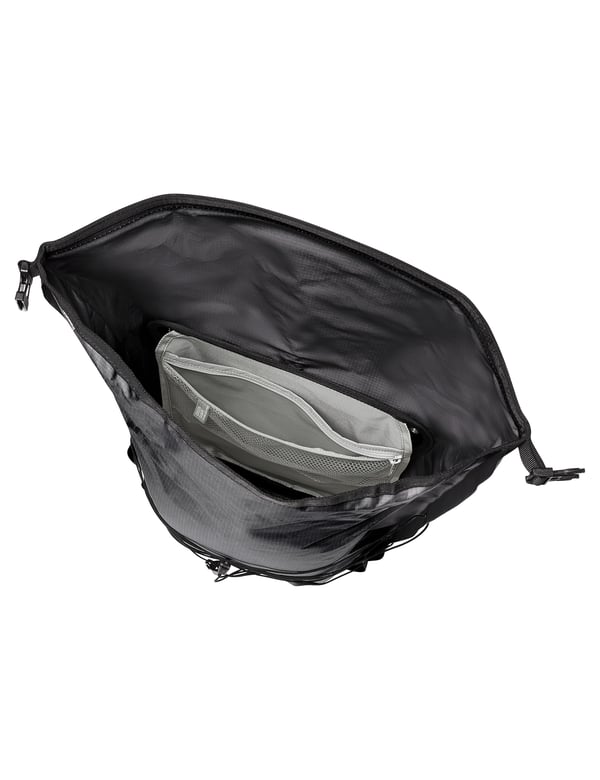 Miniatyrbillede 7 af 9: VAUDE Aqua Back Light Bagside Cykeltaske 38 L Polyamid Sort