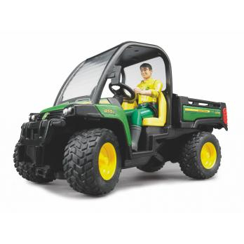 Miniatyrbillede 1 af 8: BRUDER John Deere Gator XUV 855D with driver