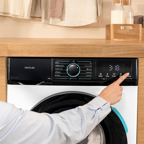 Cecotec Bolero DressCode 8110 tvättmaskin Frontmatad 8 kg 1200 RPM Vit
