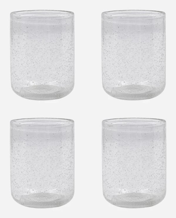 House Doctor 202100701 vandglas Transparent 4 stk 400 ml