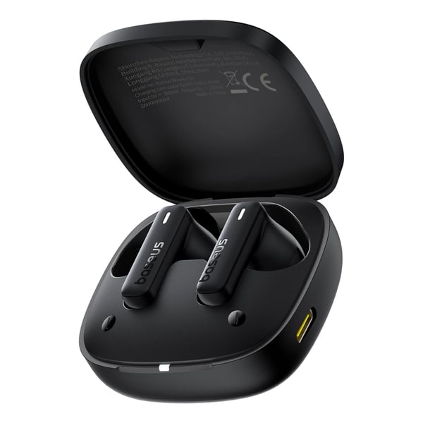 Baseus Bowie E19 Kuulokkeet True Wireless Stereo (TWS) In-ear Puhelut/Musiikki USB Type-C Bluetooth Musta