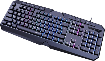 Miniatyrbillede 3 af 5: SPEEDLINK LUDICIUM tastatur Spil USB QWERTY Engelsk Sort