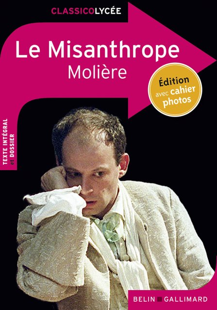 Le Misanthrope kirja Ranska 196 sivua