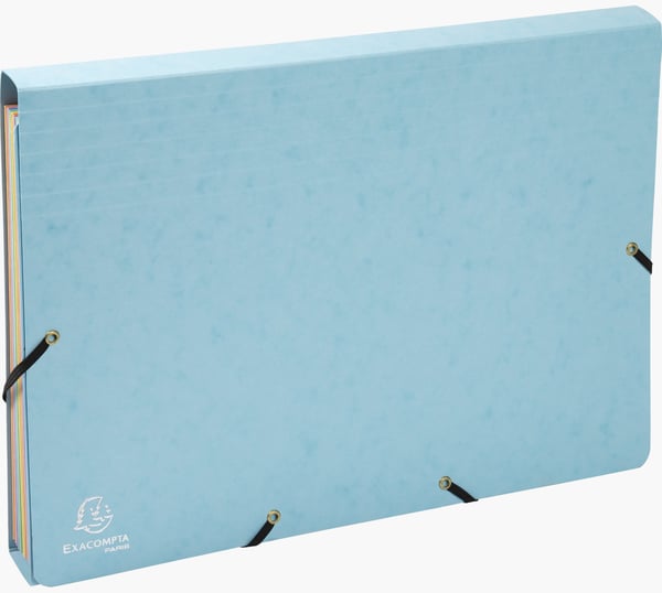 Miniatyrbillede 3 af 23: Exacompta 58560E folder Pressboard Forskellige farver A4