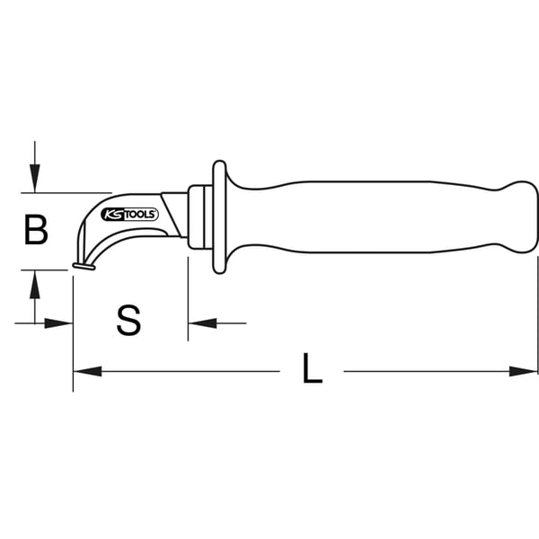 KS Tools 117.1296 hobbykniv