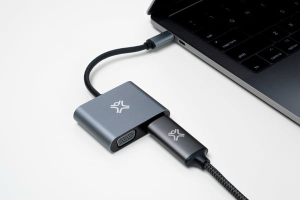 Miniatyrbillede 7 af 7: XtremeMac XWH-ACVH-13 USB grafisk adapter 3840 x 2160 pixel Grå
