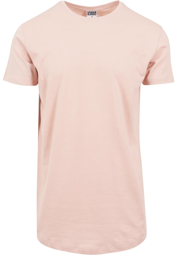 Urban Classics Shaped Long Tee T-shirt Crew neck Kort ærme Bomuld