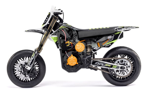 Losi LOS-2310 Radio-kontrolleret (RC) model Motorcykel Elektrisk motor 1:4