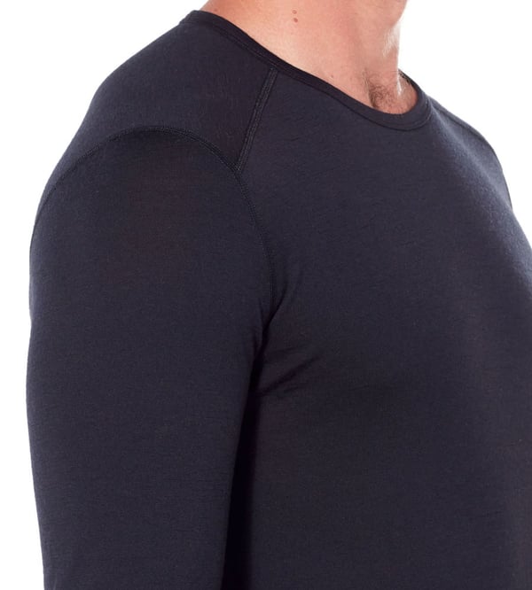 Icebreaker 200 Oasis Basis bluse Crew neck Langærmet Merinould