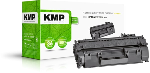 KMP H-T233 tonerpatron 1 stk Sort