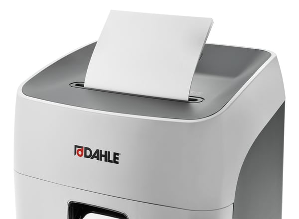 Dahle Deskside 504P papirmakulator Mikromakulering 60 dB 24 cm Grå, Hvid