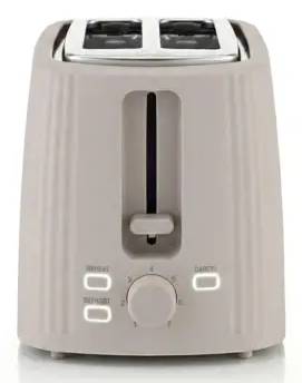 Seeger SGR150SB leivänpaahdin 7 2 viipale(i)ta 930 W Beige