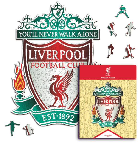 Miniatyrbild 1 av 9: Iconic Puzzles Liverpool FC Formpussel 270 styck Idrott