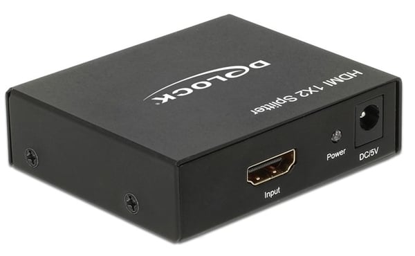 Pikkukuva 2 / 3: DeLOCK 87701 videohaaroitin HDMI 2x HDMI