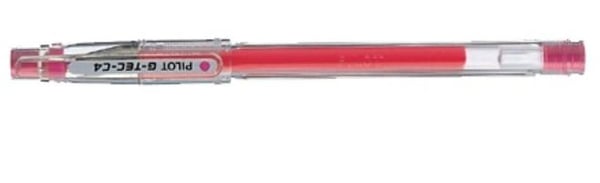 Pilot G-Tec C4 Gelpenna med kork Rosa 12 styck