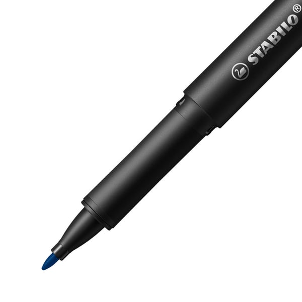 Miniatyrbillede 8 af 8: STABILO dr!ver fineliner Mellem Blå 1 stk