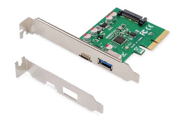 Miniatyrbild 3 av 3: Digitus DS-30225 nätverkskort/adapters Intern USB 3.2 Gen 2 (3.1 Gen 2)